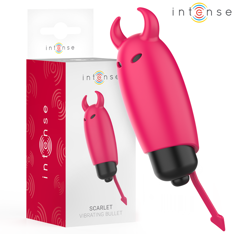 Intense - Scarlet Vibrierende Kugel Red Demon 9,3 x 2,4 cm