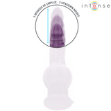 Intense - Tatum Multifunktionsvibrator mit auf- und Abvibration 24 cm Lila