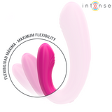 Intense - Janet Doppelter U-Förmiger Stimulator und Vibrator mit Fernbedienung Rosa