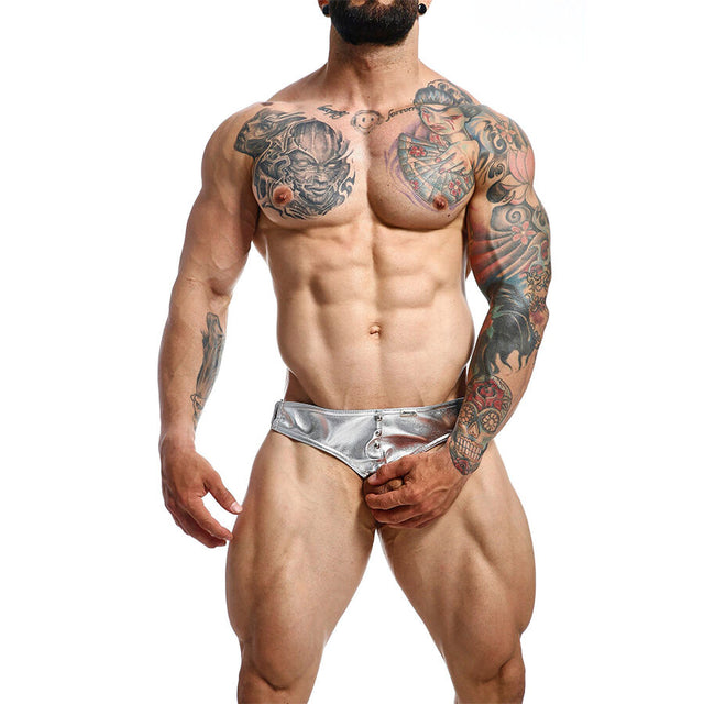 Mob - Dngeon Jockstrap Silberner Cockring Eine Grösse