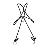 Mob - Dngeon Schwarzes Seil mit Cockring