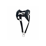 Mob - Dngeon Schwarzes Harness mit Oberem Cockring, Eine Grösse
