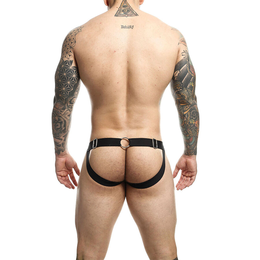 Mob - Dngeon Roter Jockstrap mit Ketten Eine Grösse