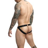 Mob - Dngeon Gelb Jockstrap mit Ketten Eine Grösse