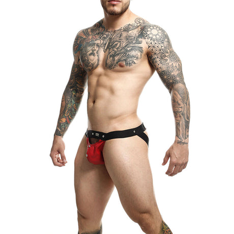 Mob - Dngeon Jockstrap Athlete Rot Einheitsgrösse