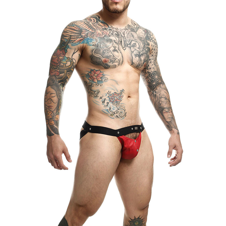 Mob - Dngeon Jockstrap Athlete Rot Einheitsgrösse