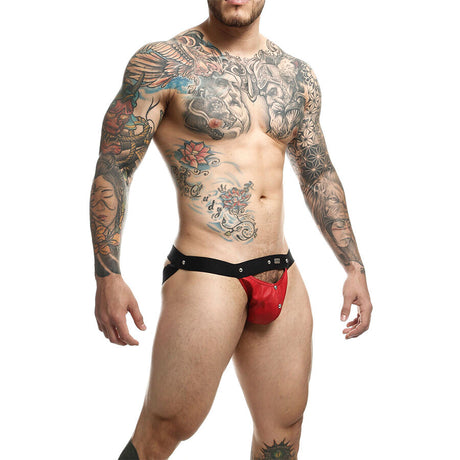 Mob - Dngeon Jockstrap Athlete Rot Einheitsgrösse