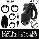 Addicted Toys Locked - Mindnight Cell Penis Cage Grösse M