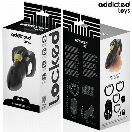 Addicted Toys Locked - Unbroken den Peniskäfig 9,8 cm