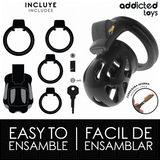 Addicted Toys Locked - Silent Keep Peniskäfig 7,5 cm
