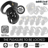 Addicted Toys Locked - Silent Keep Peniskäfig 7,5 cm