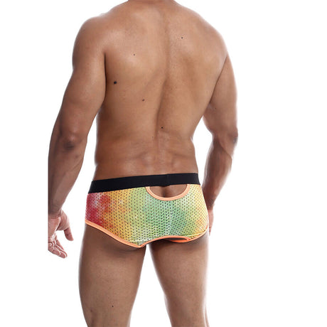 Mob-Boxershorts Orange Grösse XL