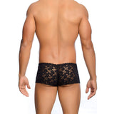 Mob - Schwarze Spitzenboxer Grösse L/XL