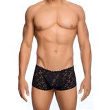 Mob - Schwarze Spitzenboxer Grösse S/M