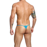 Mob - Aqua Spitzen-Tanga Grösse L/XL