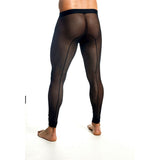 Mob - Schwarze Transparente Strumpfhosen Grösse S