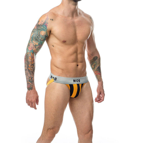 Mob - Classic Jock Stripe Orange Grösse S