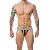 Mob - Classic Jock Stripe Orange Grösse L
