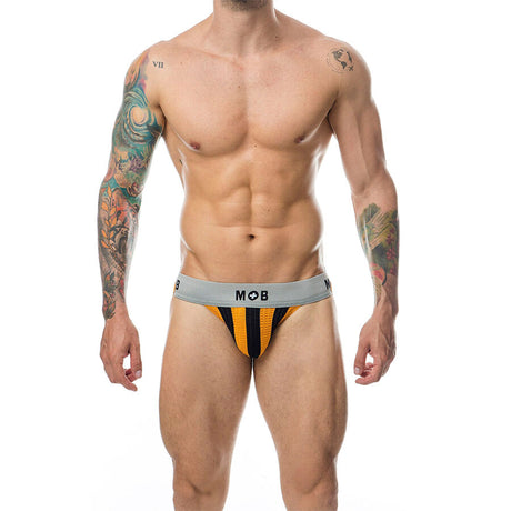 Mob - Classic Jock Stripe Orange Grösse L