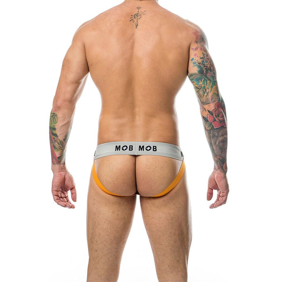 Mob - Classic Jock Stripe Orange Grösse XXL