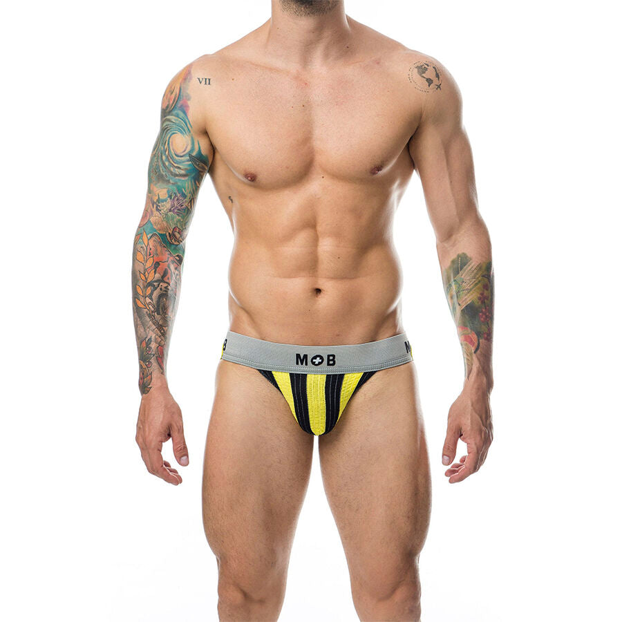 Mob - Classic Jock Stripe Gelb Grösse S