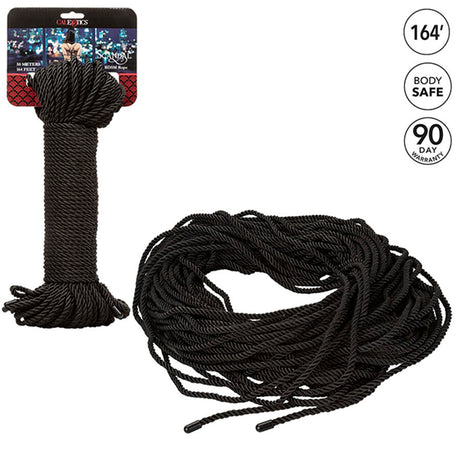 Calexotics - Scandal Schwarzes BDSM-Seil 50 M