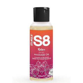 Stimul8 - S8 Relax Erotisches Massageöl Grüner Tee 50 ml