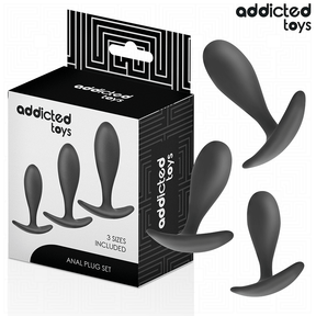 Addicted Toys - 3er-Set Analplug Modell 2