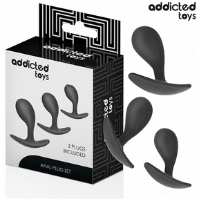Addicted Toys - 3er-Set Analplug Modell 3