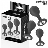 Addicted Toys - 3er-Set Analplug mit Juwel