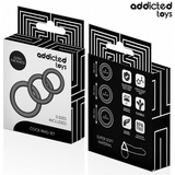 Addicted Toys - Set Silikonringe Modell 1
