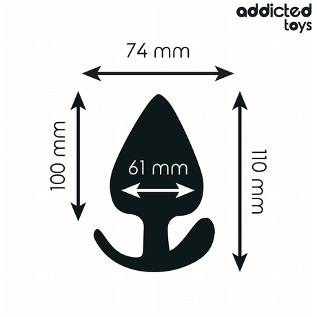 Addicted Toys - Analstecker Grösse XXL 11 cm