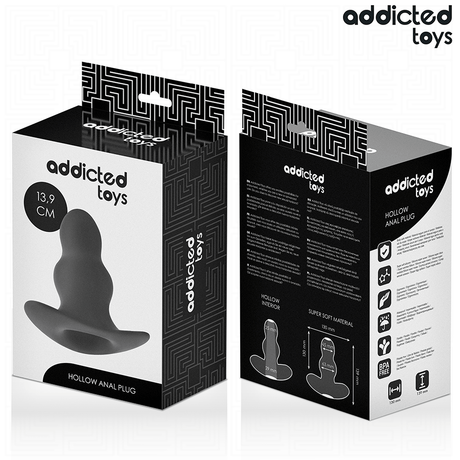 Addicted Toys - Hohl Anal Plug Grösse XL 13,9 cm