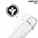 Addicted Toys - Transparente Penishülse Grösse M 27 cm