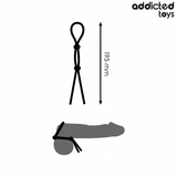 Addicted Toys - Silikonseil für den Doppelschleifen-Penis