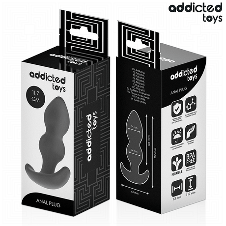 Addicted Toys - Analstecker Grösse L 11,7 cm