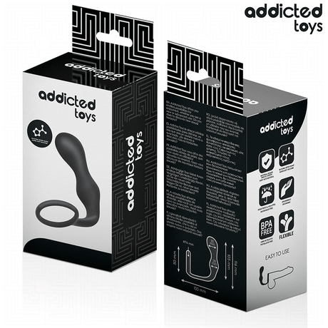 Addicted Toys - Analplug mit Ring Modell 3