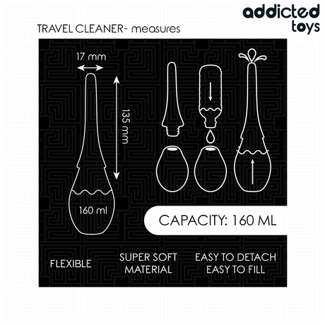 Addicted Toys - Reisereiniger Modell 3