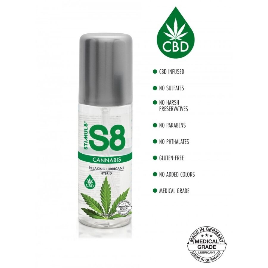 Stimul8 - S8 Cannabis Hybrid-Gleitmittel 125 ml