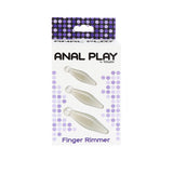 Toyjoy - Anal Play Finger Rimmer 3 Stück Transparent