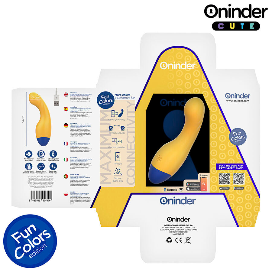 Oninder Cute - Love Buddy Master g-Spot Vibrator - Kostenlose Weltweite App