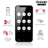 Oninder Cute - Love Buddy Master g-Spot Vibrator - Kostenlose Weltweite App