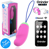 Oninder Cute – Liebe und Vergnügen: 360° Vibrierendes und Rotierendes Silikon-Ei – Kostenlose Weltweite App