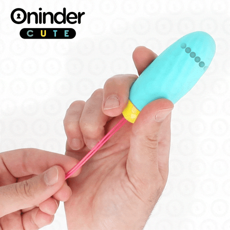 Vibrator Vibrierendes Liebes- und Vergnügens-Ei Rotierende Silikon-Edelsteine Kostenlose