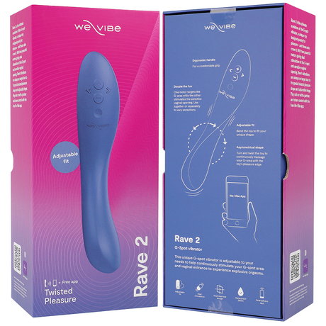 We-Vibe - Rave 2 g-Spot Vibrator Blau