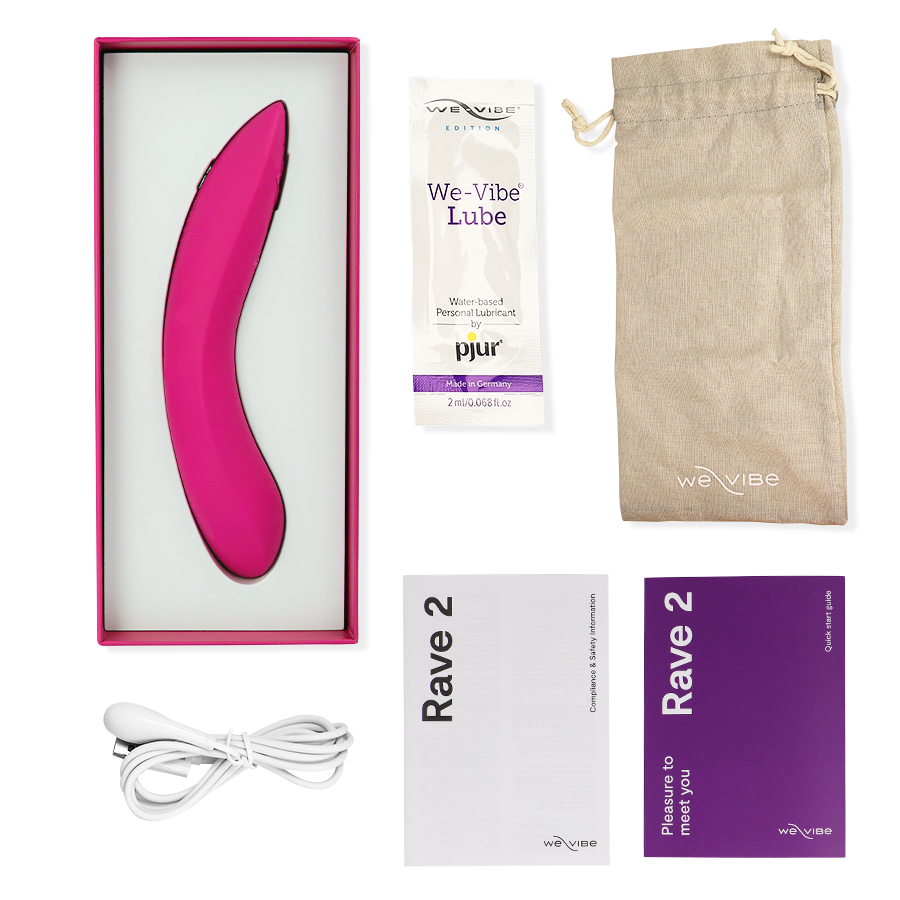 We-Vibe - Rave 2 g-Spot-Vibrator Rosa