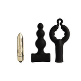 Rocks-Off - Petite Sensations Bubbles Anal Plug Vibrator Schwarz