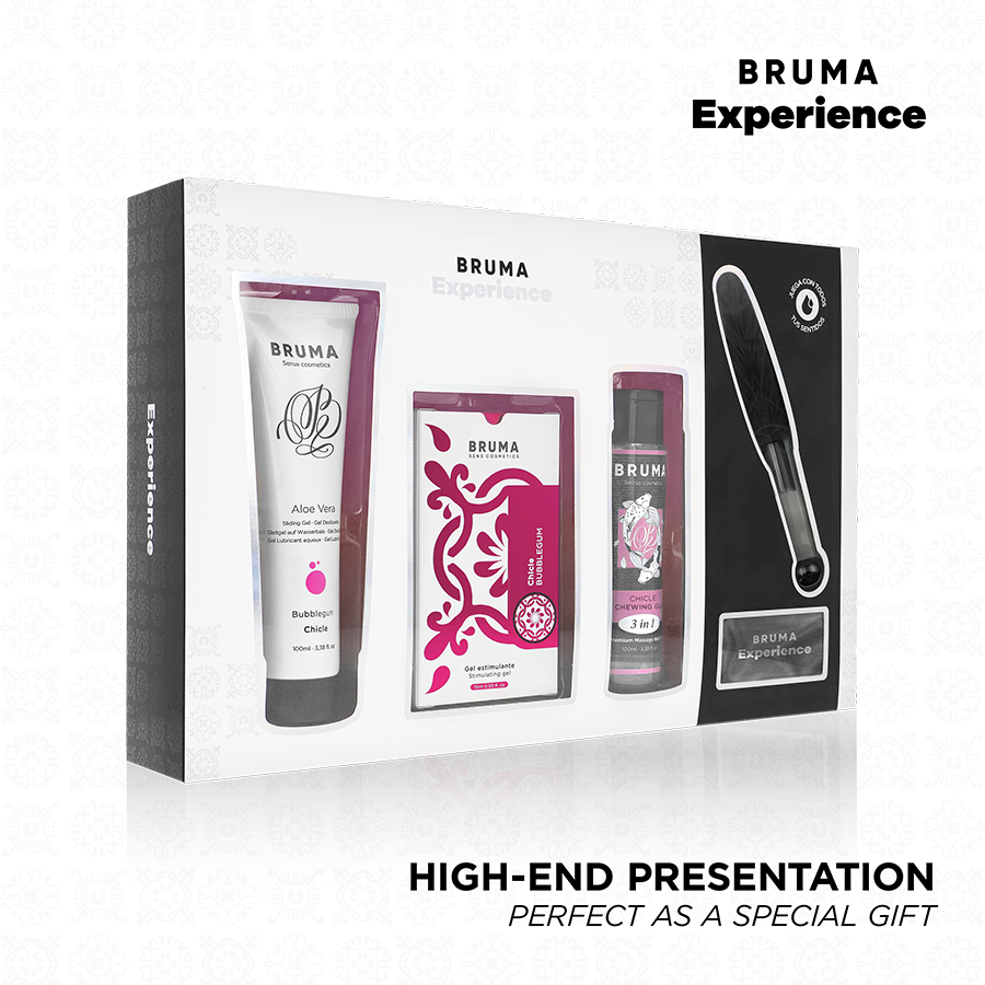 Bruma Xperience - Sweet Gum Temptation Kit mit Orgasmusverstärker