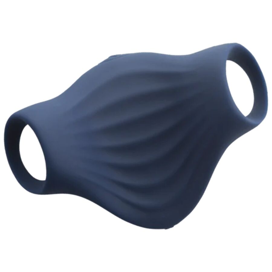 Rocks-Off - Palmblauer Flexibler Vibrator-Masturbator