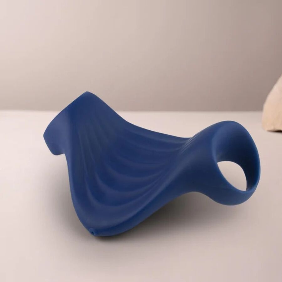 Rocks-Off - Palmblauer Flexibler Vibrator-Masturbator